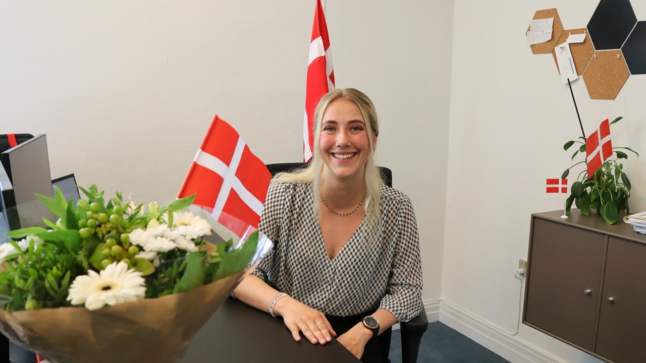 Nadja, konstruktørpraktikant hos Nymann & Juhl efteråret 2023